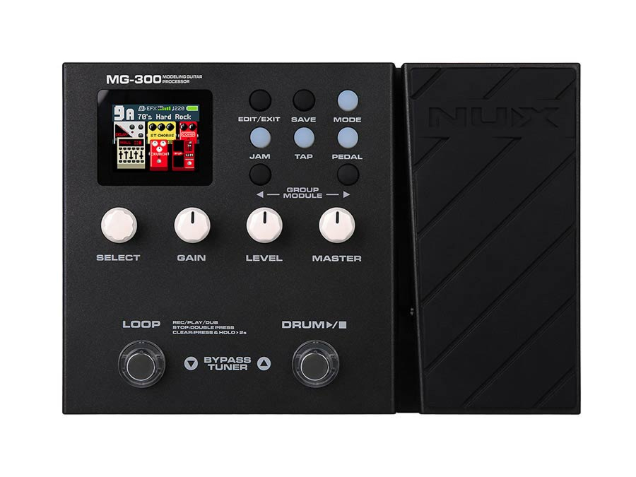 NUX MG300 Multi-Effects Multi Effect und Amp modeling Prozessor 