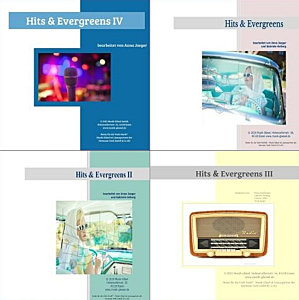 Musik Gläsel Mappen Hits & Evergreens Band 1-4 im Paket