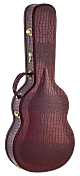 Ortega OCCPRO Croco brown für Arch Top