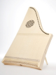Veeh-Harfe Solo Natur mit Rosette und Fuss Modell 41100
