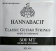 Hannabach 500 medium Saitensatz | Konzertgitarre