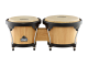 NINO Percussion Holz Bongo natur/schwarz