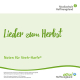 Hoffnungsland Mappe Lieder zum Herbst