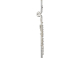 Jupiter JFL700WRE Waveline versilbert C-Fuss Ringklappen