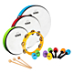 NINO Percussion Rhythmus Set 9 für Kinder - 12 teilig