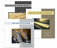 Musik Gläsel Mappen Reise durch die Welt der Klassik 1-3 im Paket