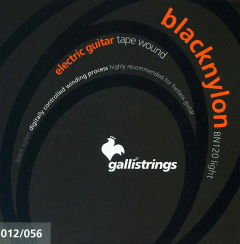 Galli Black Nylon Saitensatz E-Gitarre 012-056