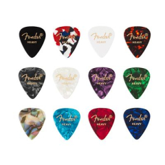 Fender® Celluloid Medley Picks