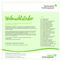 Hoffnungsland Mappe Bass-Stimmen „Es weihnachtet sehr“