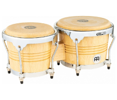 MEINL Percussion Wood Bongo - 6 3/4" Macho & 8" Hembra - Natural