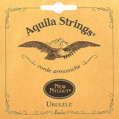 Aquila 21U Nylgut Baritone ukulele string set, low D-tuning, D-G-B-E (wound D and G)