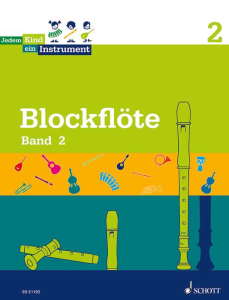 Jedem Kind ein Instrument für Blockflöte Band 2