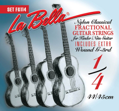 LaBella Größe 1/4 Saitensatz | Konzertgitarre