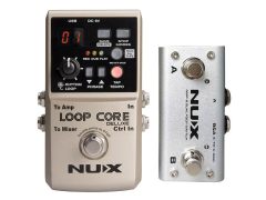 NUX LOOPCDLX Core Series Loop Pedal Bundle LOOP CORE DELUXE