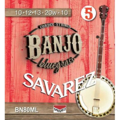 Savarez string set 5-string banjo BN80ML