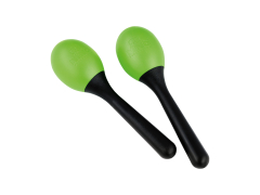 Nino 569 Plastic / Wood Egg Maracas