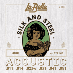 La Bella Silk & Steel Saitensatz | Westerngitarre