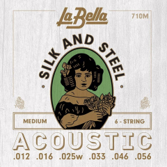 La Bella Silk & Steel Saitensatz | Westerngitarre