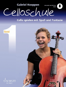 Cello spielen mit Spaß und Fantasie - Schule (+Online Audio)