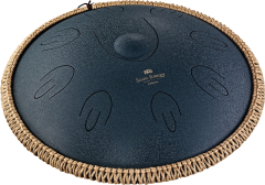 Meinl Sonic Energy Octave Steel Tongue Drum, Marineblau, D Amara, 9 Töne, 16" / 40 cm