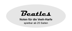 Notenfee Mappe Beatles