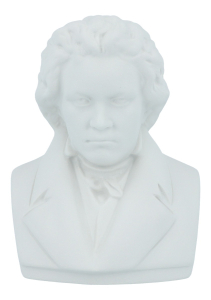 Komponisten-Büsten aus Porzellan ca. 12 cm hoch Beethoven