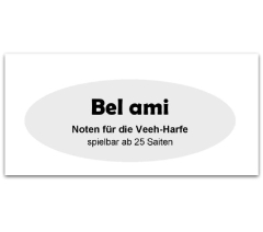 Notenfee Mappe Bel Ami + CD