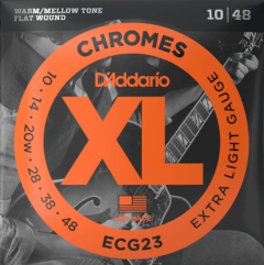 D'addario XL Chromes Flat Wound
