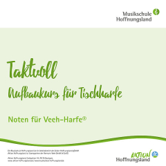 Hoffnungsland Mappe Taktvoll - Aufbaukurs für Tischharfe