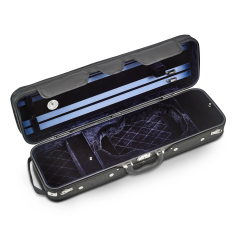 Tononi Violin Koffer | Etui »Geminiani« schwarz|rot