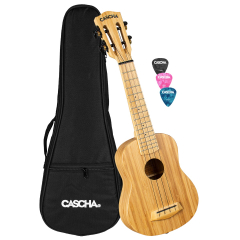 Cascha Ukulele Bamboo Natur