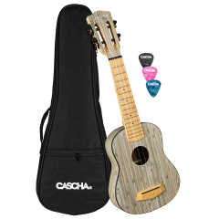 Cascha Ukulele Bamboo Graphit