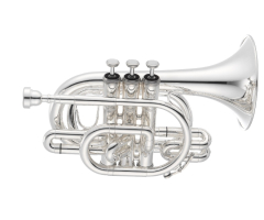 Jupiter JTR710S Bb Taschentrompete versilbert