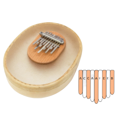 Terre Kalimba Haut transparent 8+1 A-Moll