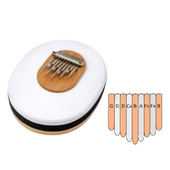 Terre Kalimba Haut-weiß 9 B-Integral