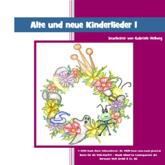 Alte und neue Kinderlieder 1 - für Standard Veeh-Harfen mit 25 Saiten