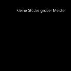 Veeh Notenmappe Kleine Stücke großer Meister