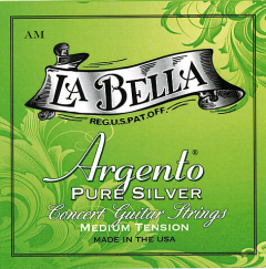 LaBella Argento Pure Silver Saitensatz | Konzertgitarre