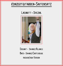 "Lachnitt-Spezial" Saitensatz | Konzertgitarre