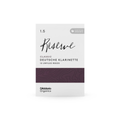 Daddario Organic Reserve Klarinette deutsch Schachtel mit 10 Blättern