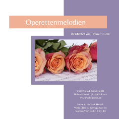Operetten-Melodien - für Standard Veeh-Harfen mit 25 Saiten