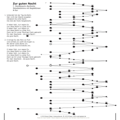 Mendelssohn Zur guten Nacht B1