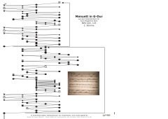 Bach, Menuett G-Dur aus dem Notenbüchlein für Anna Magdalena Bach BWV Anh. 116