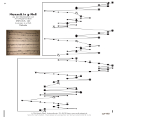 Bach, Menuett g-moll aus dem Notenbüchlein für Anna Magdalena Bach BWV Anh. 115