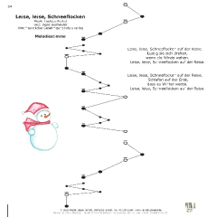 Leise, leise Schneeflocken B1