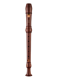 Moeck 2203 Flauto Rondo barock Doppelloch Birne gebeizt
