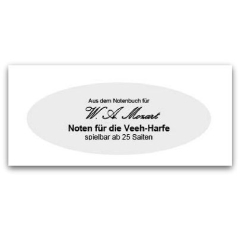 Notenfee Mappe Notenbuch für W.A.Mozart