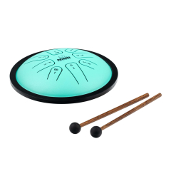 NINO Percussion Steel Tongue Drum - Mint Green