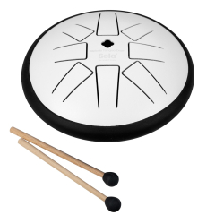 Sela Melody Tongue Drum 6“ G Minor White