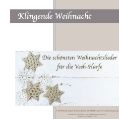 Klingende Weihnacht - für Standard Veeh-Harfen mit 25 Saiten